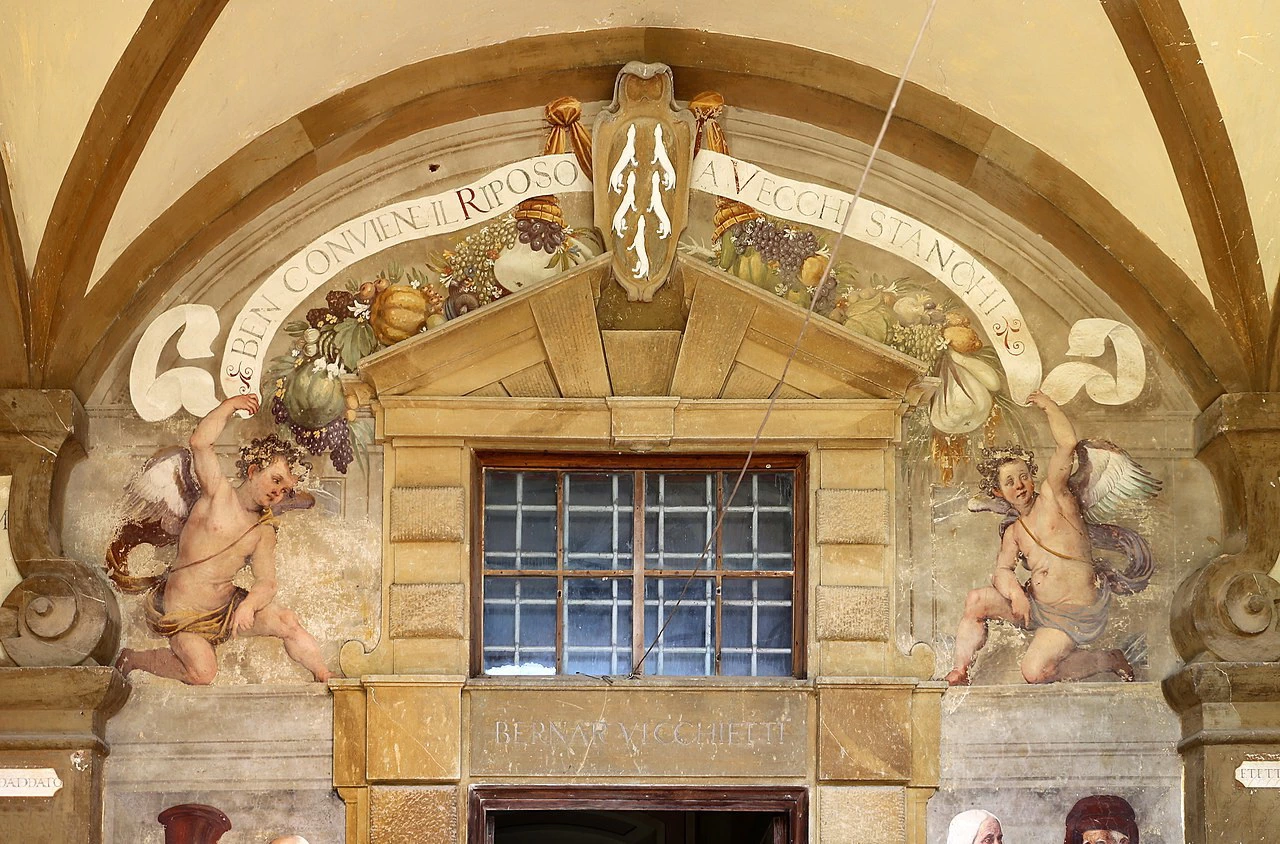 Villa Il Riposo dei Vecchietti - putti